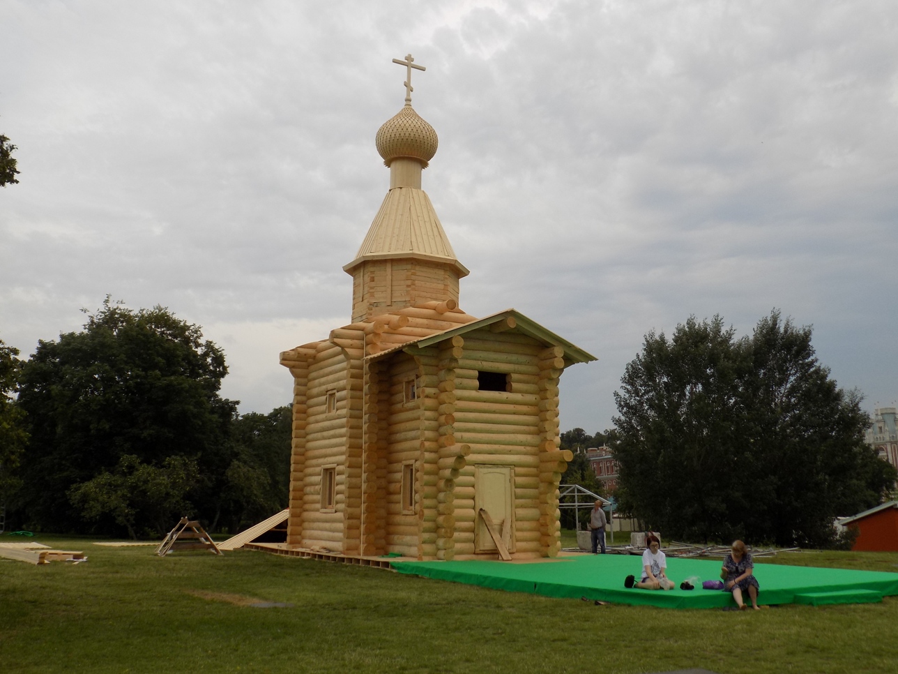 Царицыно деревянная Церковь